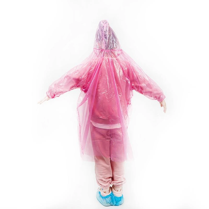 Pink raincoat 1