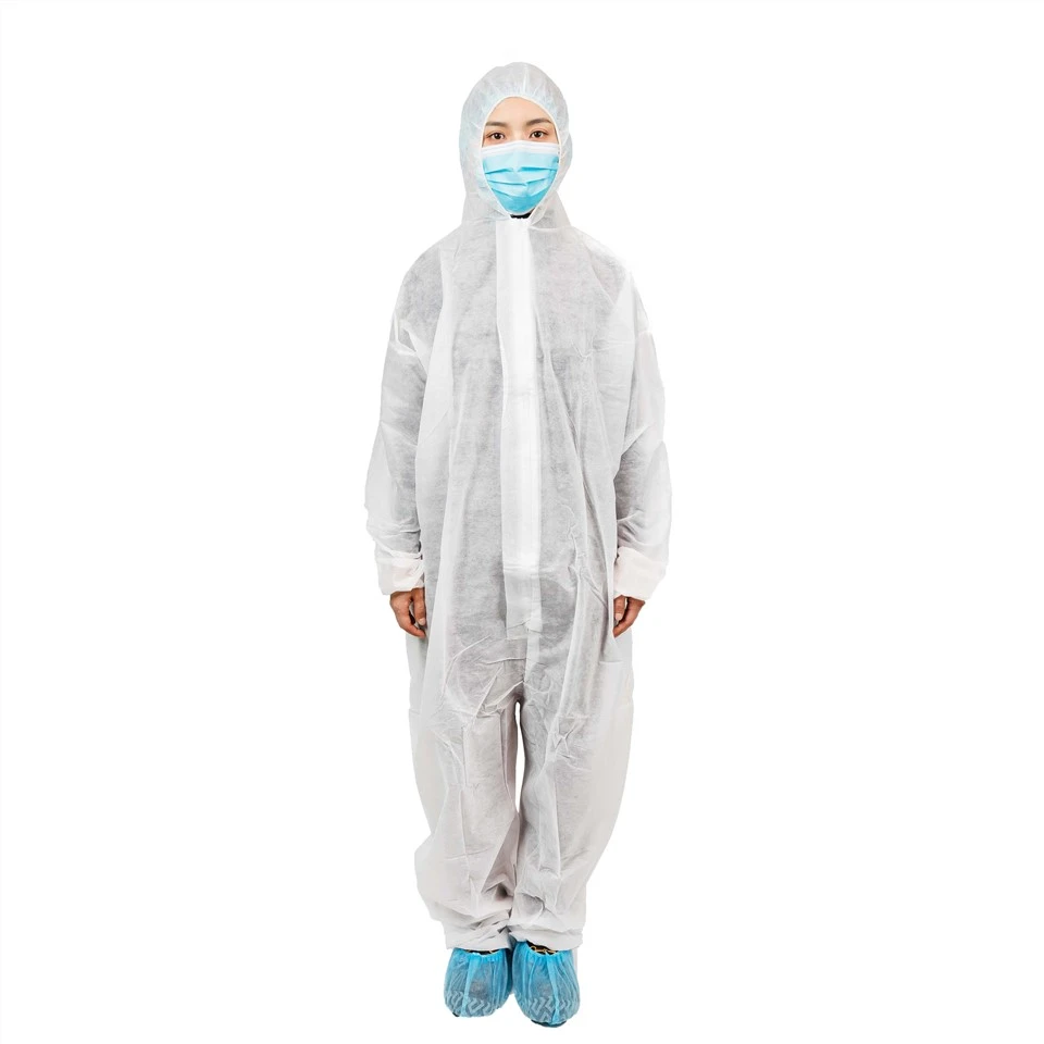 White Disposable Coveralls