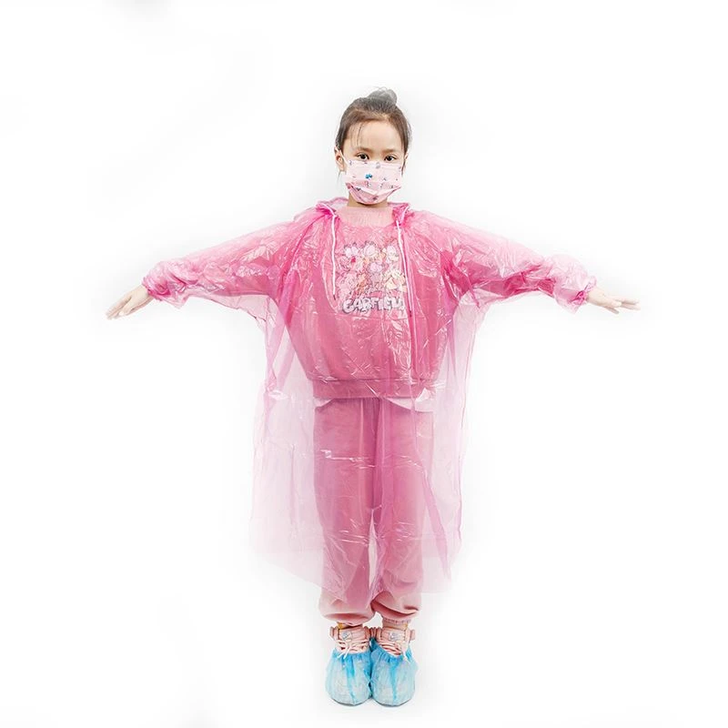 Pink Raincoat For Girl
